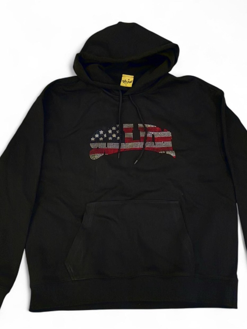 Drain Gang × S4LEM
SALEM USA RHINESTONE HOODIE